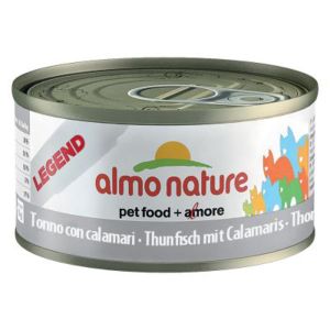Almo Nature Alimento Per Gatti Tonno Con Calamaro 70g