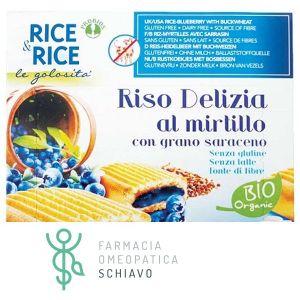 Rice&Rice Riso Delizia Al Mirtillo Con Grano Saraceno Biologico 6x33 g