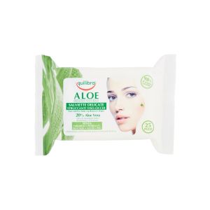 Equilibra Aloe Salviette Struccanti 25 Pezzi