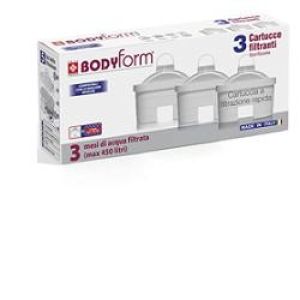 Laica Bodyform Cartucce Filtranti 3 Pezzi