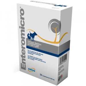 Drn Enteromicro Integratore Simbiotico Cani e Gatti 32 Compresse