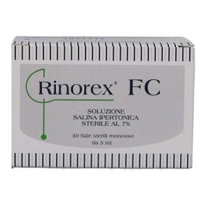 Rinorex Fc Soluzione Salina Ipertonica 7% 30 Fial da 5ml