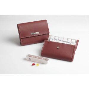 Pilbox Liberty Pilloliera Settimanale Cammello