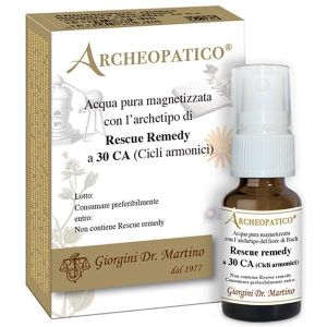 Archeopatico Acqua Pura Magnetizzata i Archetipo Rescue Remedy A 30 Cicli Armonici 10ml