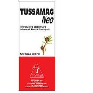 Tussamag Neo Sciroppo Integratore Epettorante 200 ml