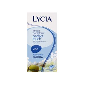Lycia Strisce Depilatorie Viso Pelle Normale 20 Strisce + 2 Salviette Post Depilazione
