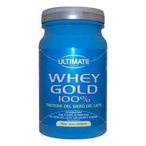 Ultimate Sport Whey Gold 100% Integratore Proteico Gusto Vaniglia 750g