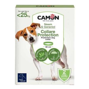 Camon Protection Collare Antiparassitario Olio Neem Cane Fino A 25Kg