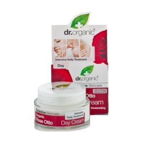 Dr Organic Rose Otto Rosa Day Cream Crema Viso Giorno 50ml