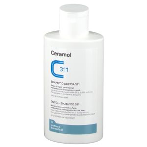 Ceramol 311 shampoo doccia detergente corpo e capelli 200 ml
