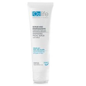 O2 life life scrub viso effetto energizzante 100 ml