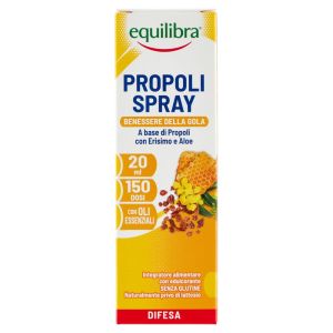 Equilibra Propoli Spray Integratore per Gola e Voce 20ml