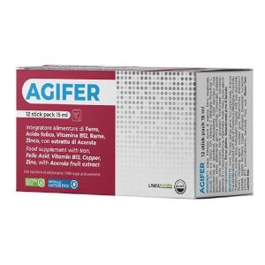 Agifer Integratore di Acido Folico 12 Bustine Stick
