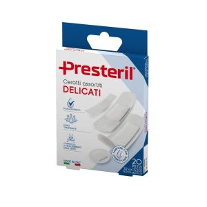 Medipresteril Cerotti Assortiti Delicati 20 Pezzi 4 Formati
