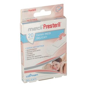 Cerotto Medio Medipresteril Delicato Tnt 7x2cm 20 Pezzi