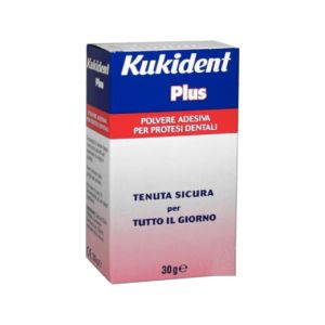 Kukident plus polvere adesiva per protesi dentarie 30 g