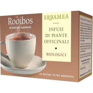 Erbamea Roobios Tea Infuso 20 Bustine Filtro Monodose