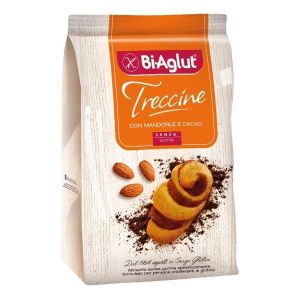 Biaglut Treccine i Mandorla e Cacao Senza Glutine