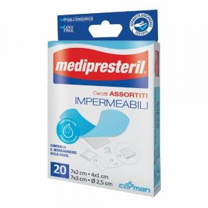 Medipresteril Cerotti Assortiti Impermeabili 20 Pezzi