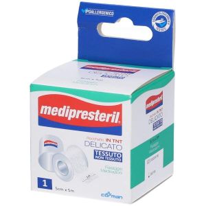 Medipresteril Cerotto Tessuto Non Tessuto Rocchetto 5cmx5m