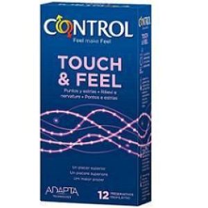 Control 2in1 sensual dots&lines profilattici 6 pezzi