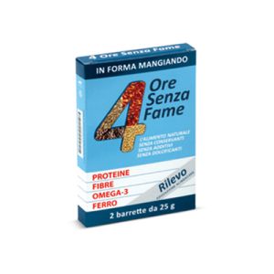 4 Ore Senza Fame Barrette Barretta 2x25 g