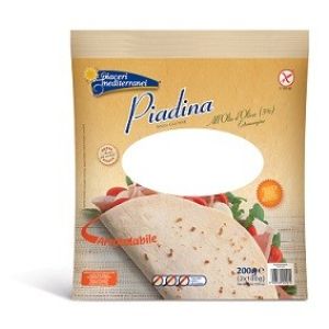 Piaceri Mediterranei Piadina Oll'olio Di Oliva Senza Glutine 2x100g