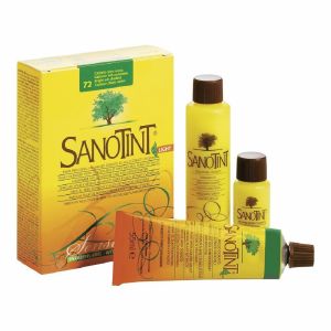 Sanotint Light Tintura per Capelli Numero 72 Castano Chiaro Cenere Tubo In Astuccio di Cartone 125ml