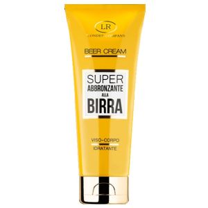Lr wonder company beer cream super abbronzante alla birra 100ml