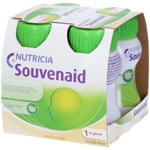 Souvenaid Vaniglia Cluster Alimento Dietetico Fini Speciali 4x125ml