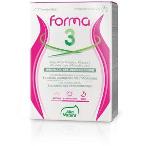 Alta Natura Forma 3 Integratore per Il Peso Corporeo 45 Compresse