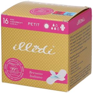 Illedi Petit Assorbenti Mini i Ali 16 Pezzi
