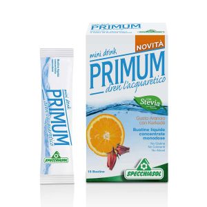 Specchiasol Primum Dren Mini Drink Gusto Arancia 15 minidrink