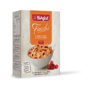 Biaglut Buon Cereali Di Riso E Mais Con Frutti Rossi Senza Glutine 275g