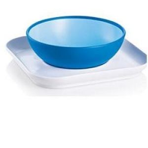 Mam Baby's Bowl & Plate Piatto Fondo + Sottopiatto 2 Pezzi