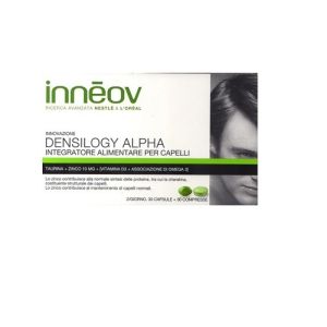 Innéov Densilogy Alpha Integratore Capelli Uomo 30 Capsule + 30 Compresse 