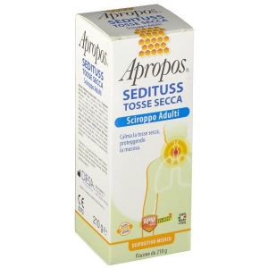 Apropos Sedituss Sciroppo Adulti Tosse Secca 210g