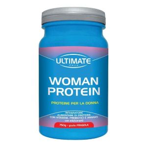 Ultimate Sport Woman Protein Fragola Integratore Proteico Donna 750g
