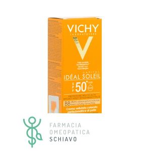 Vichy Idéal Soleil BB Crema Vellutata Colorata SPF 50+ Protezione Viso 50 ml