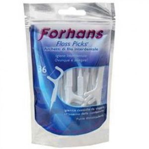 Forhans Archetti Interdentali Floss Picks 36 Pezzi