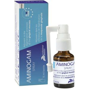 Aminogam Spray Coadiuvante Mucosa Gengivale Flacone 15ml