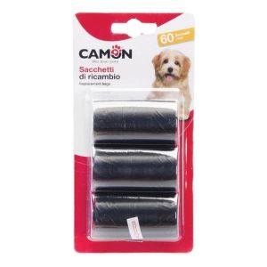Camon Sacchetti Igienici Neri 3x20 Pezzi