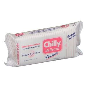 Chilly formula anti-odor salviettine intime delicate 12 pezzi