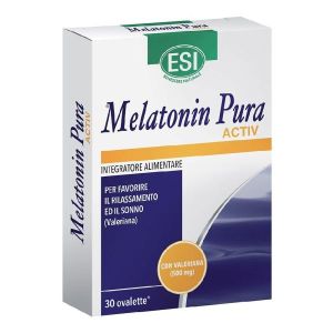 Esi Melatonin Pura Activ Integratore Sonno 30 Ovalette