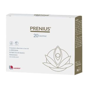 Prenius Integratore L-arginina, Salicina e Magnesio 20 Bustine