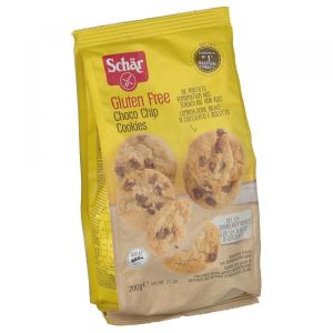 Schar Choco Chip Cookies Biscotti Senza Glutine i Gocce di Cioccolato 200g
