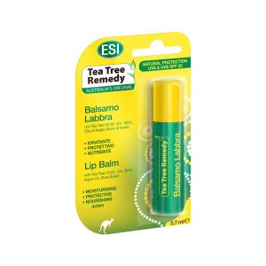 Esi tea tree remedy protezione spf 20 balsamo labbra limone 5,7 ml