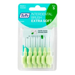 Tepe Scovolino Extra Soft Iso 5 Verde 6 Pezzi