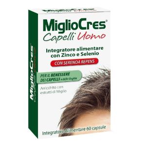 Migliocres Capelli Uomo Integratore 60 Capsule