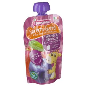 Plasmon Spremi E Gusta Mela E Mirtillo 100 ml